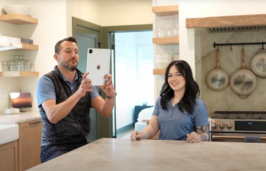 DoCo team in a guest-ready kitchen